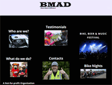 Tablet Screenshot of bmad.co.uk